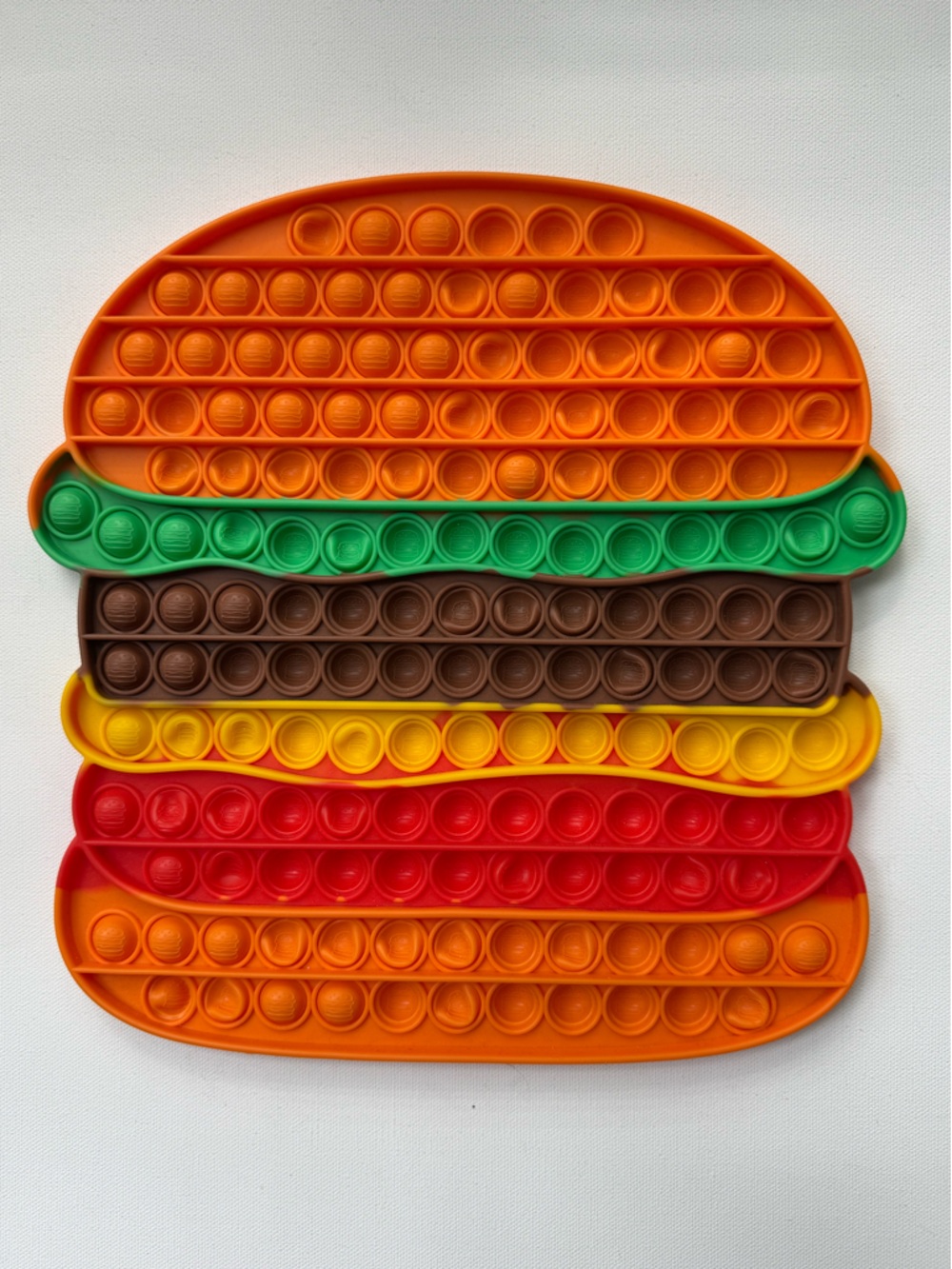 Giant Hamburger Pop It Fidget Toy XL Sensory Bubble Toy $40